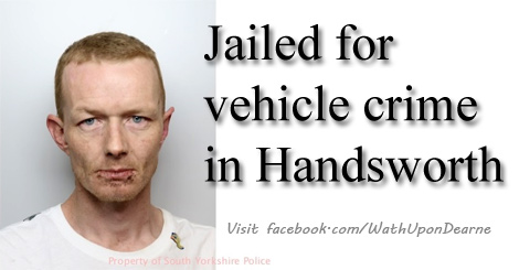 Man jailed for vehicle crime in Handsworth