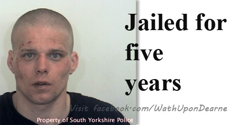 Violent offender jailed for five years following Sheffield street robbery