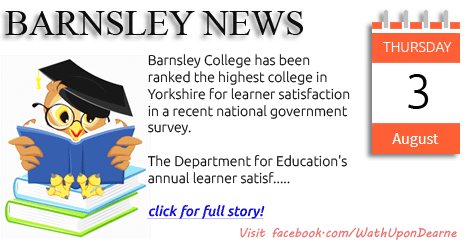 Barnsley College ranked the highest in Yorkshire for learner satisfaction