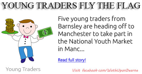Young traders fly the flag for Barnsley Markets