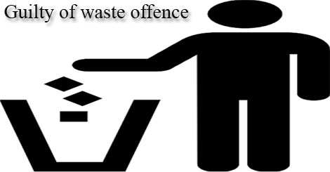 Landlord pleads guilty to waste offence