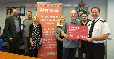 Rotherham cops support National Autistic Society