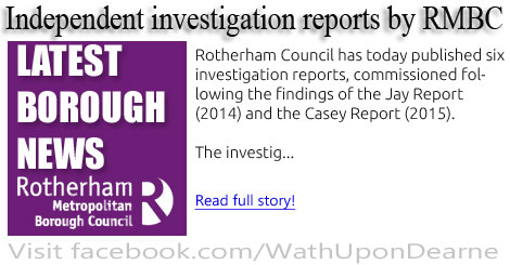 Independent investigation reports by RMBC