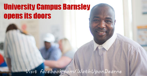 It's not too late to join us at University Campus Barnsley