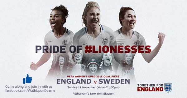 England Lionesses to host Sweden at New York Stadium