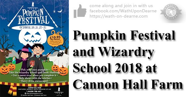 Pumpkin Festival and Wizardry School 2018 at Cannon Hall Farm