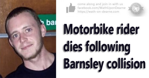Motorbike rider dies following Barnsley collision