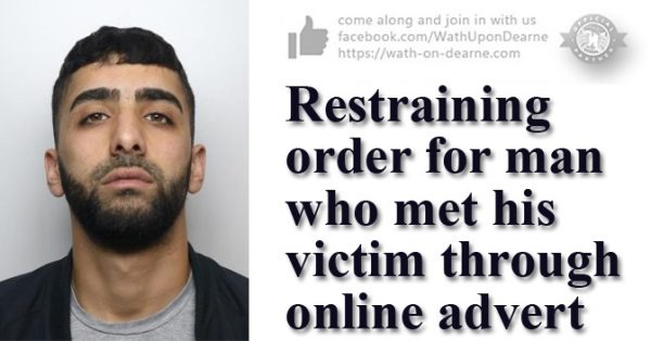 Restraining order for man who met his victim through online advert