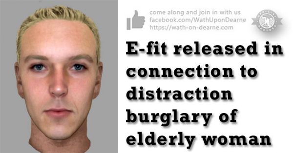 E-fit released in connection to distraction burglary