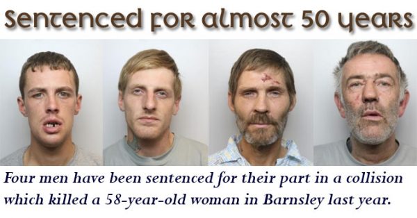 Four Men Sentenced to 50 Years