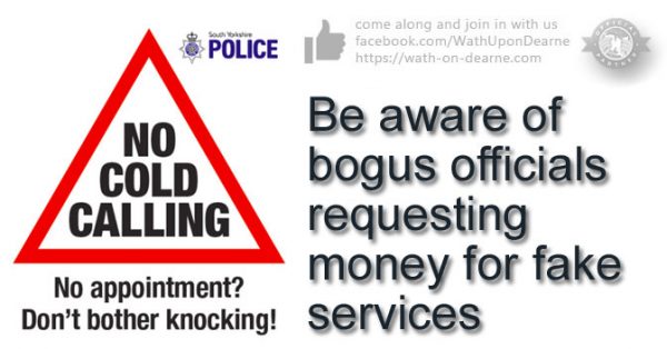 Officers warn about bogus officials