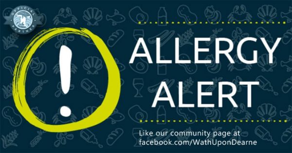 Residents warned of allergy alert