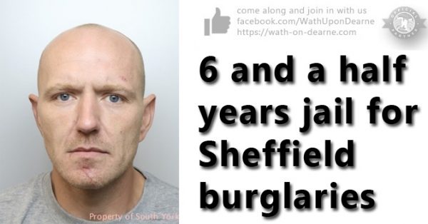 Six and a half years behind bars for a prolific burglar