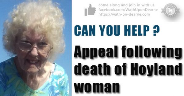 Appeal: Death of Hoyland Woman