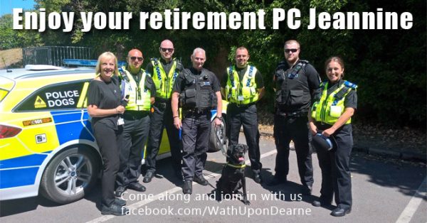 Goodbye to Rotherham’s PC Jeannine Waller