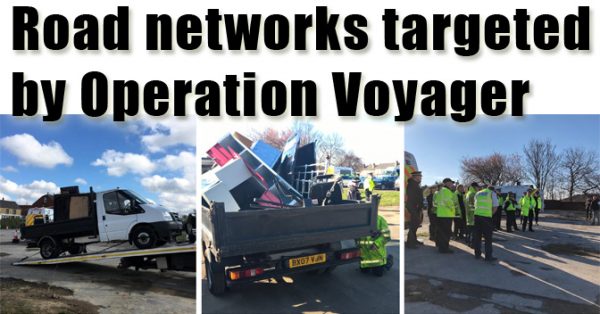 Road networks targeted by Op Voyager