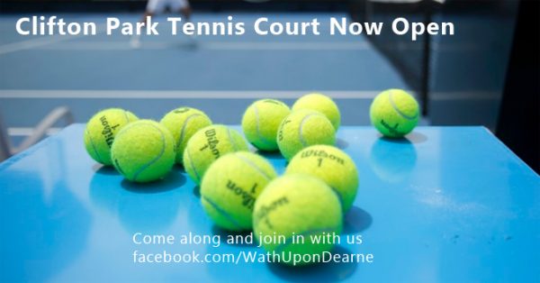 Clifton Park tennis courts reopen