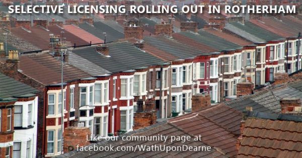 Selective licensing scheme set to be rolled out in Thurcroft and Parkgate