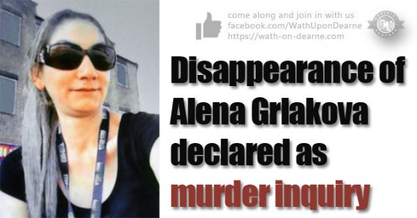 Disappearance of Alena Grlakova declared as murder inquiry
