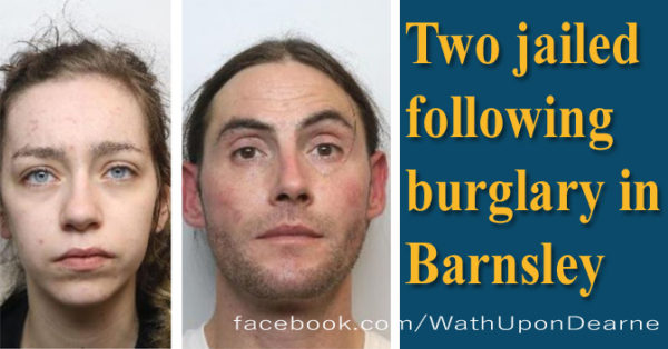 Two jailed following burglary in Barnsley