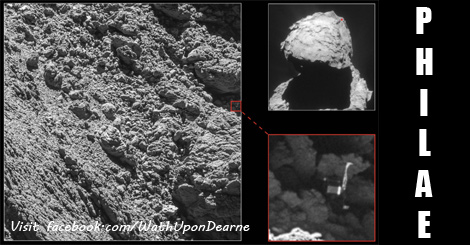 Lost Lander Finally Spotted on Comet’s Surface