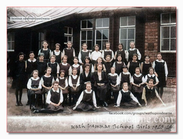 Wath Grammar School - c1920